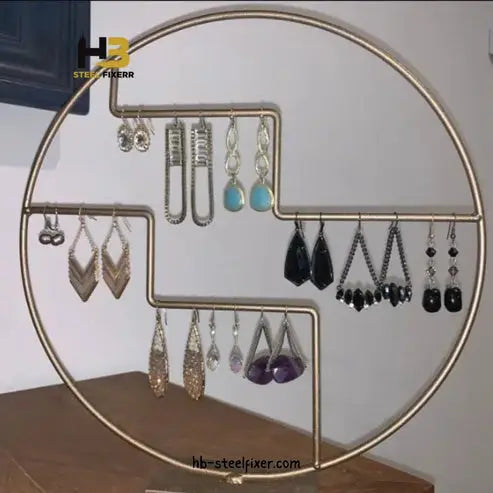 Geometric Jewelry Display Stand by HB Steel Fixerr