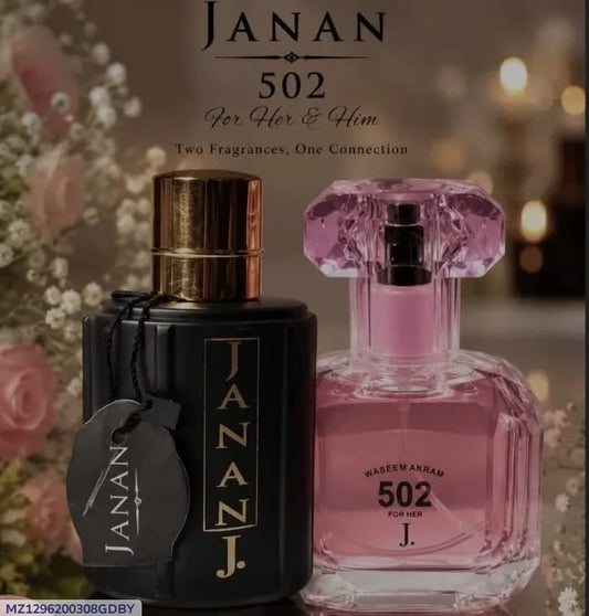 502 Wasim Akram And Janan Gold J. Perfume