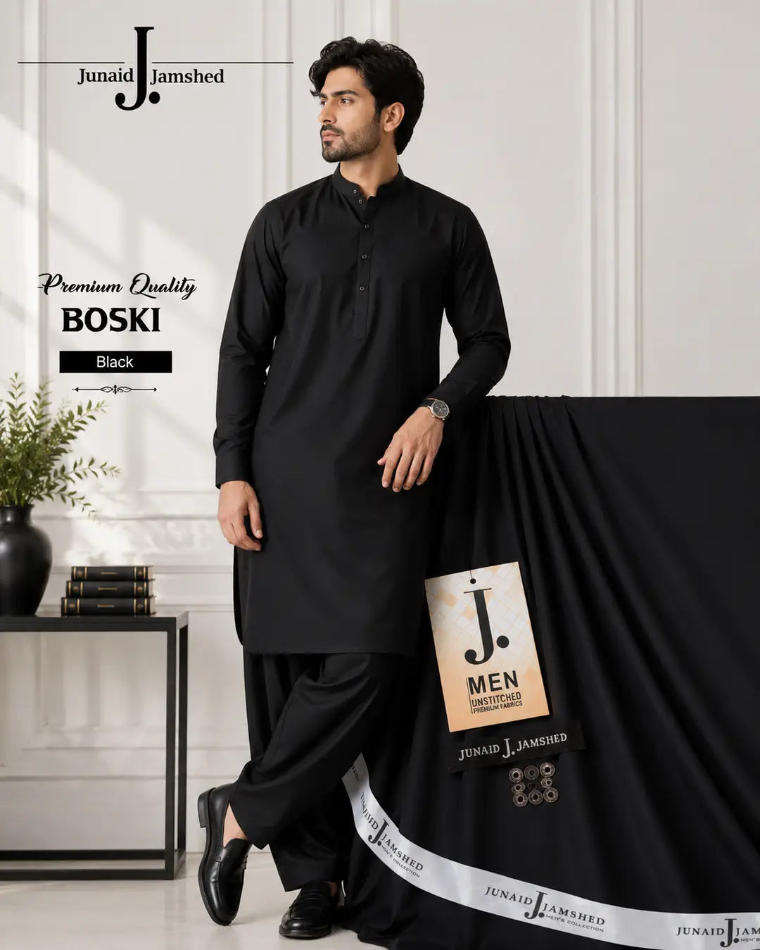 Men’s Unstitched Wash And Wear Plain Suit