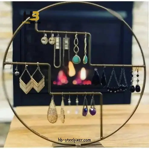 Geometric Jewelry Display Stand by HB Steel Fixerr