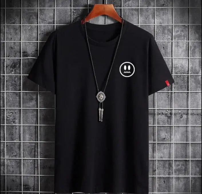 1 Pc Men's Cotton Printed T-Shirt