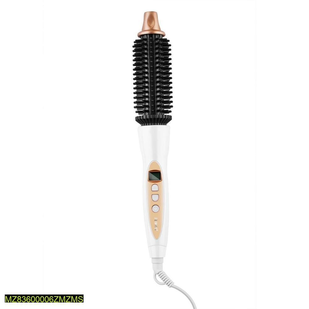 Digital Hair Curler White Rose Gold 5 Speed