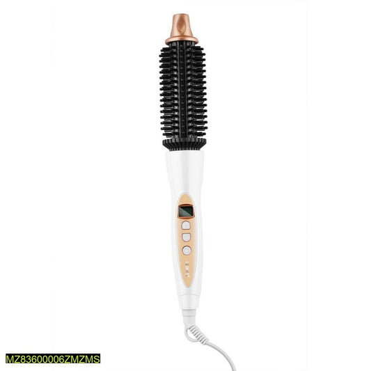 Digital Hair Curler White Rose Gold 5 Speed