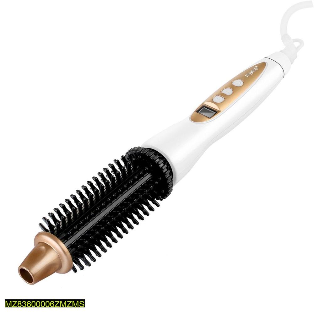 Digital Hair Curler White Rose Gold 5 Speed