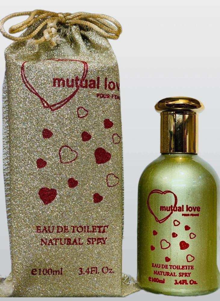 Mutual Love Perfume 100ml Gold Bottle Gift Bag